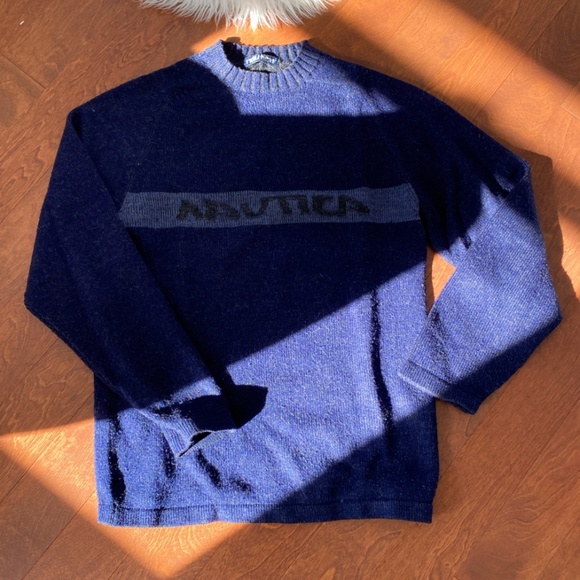 Nautica knit sweater Vintage - Picture 1 of 1